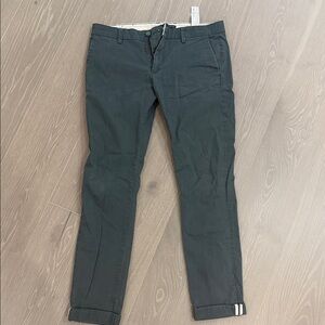 Zara Dark Green Slim Chino Pants size 32 great condition